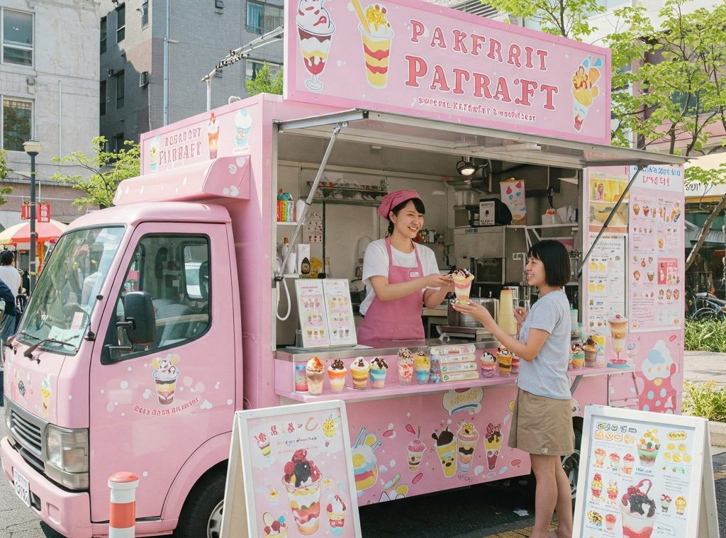 キッチンカーでパフェを販売して成功する秘訣3選