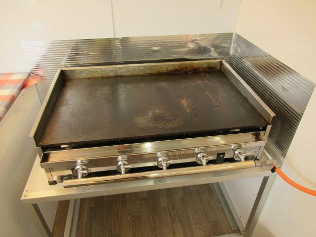 キッチンカー装備 グリル鉄板