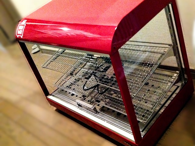 キッチンカー装備 ホットショーケース