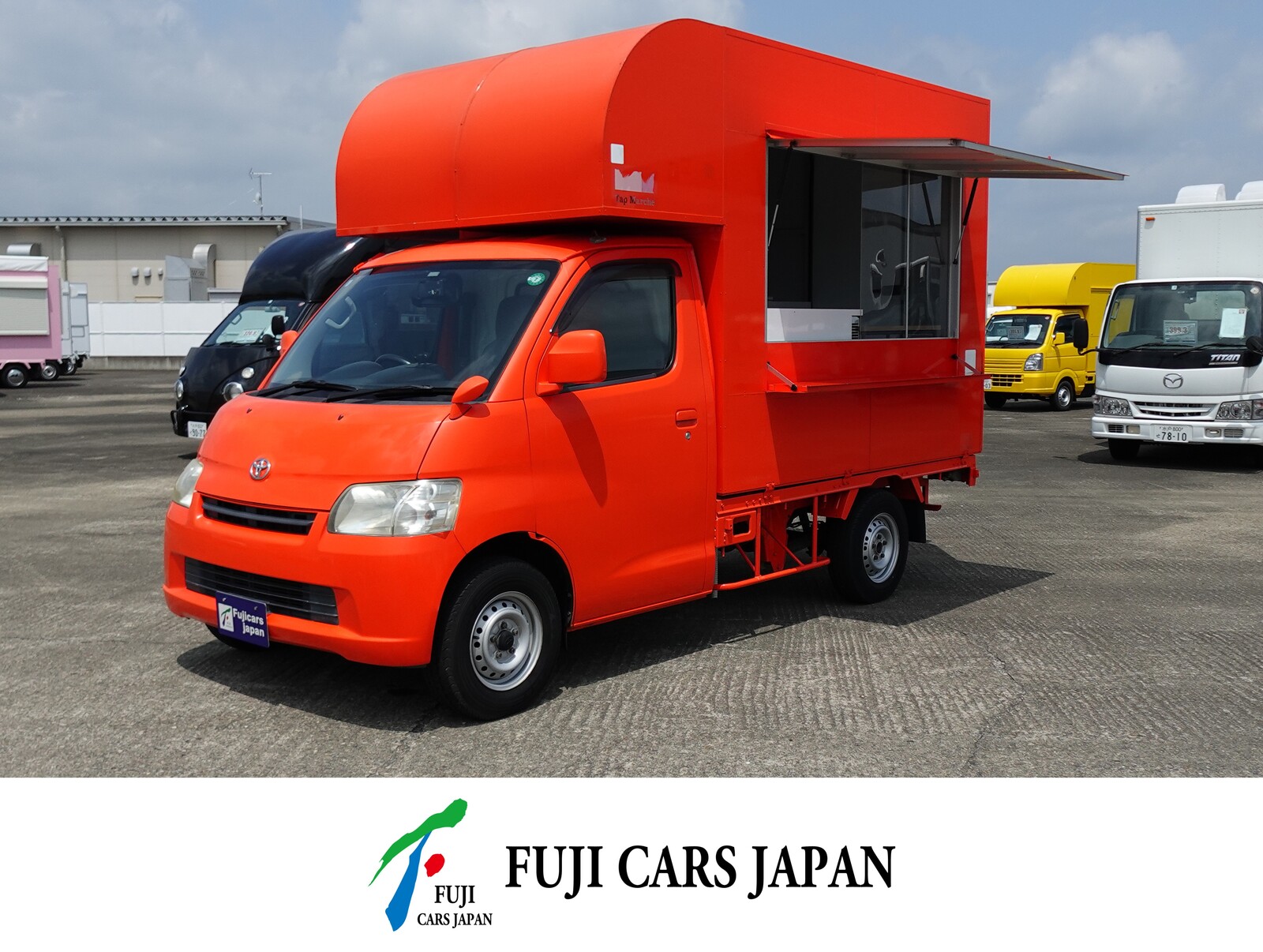 タウンエース 移動販売車 キッチンカー　8ナンバー加工車登録