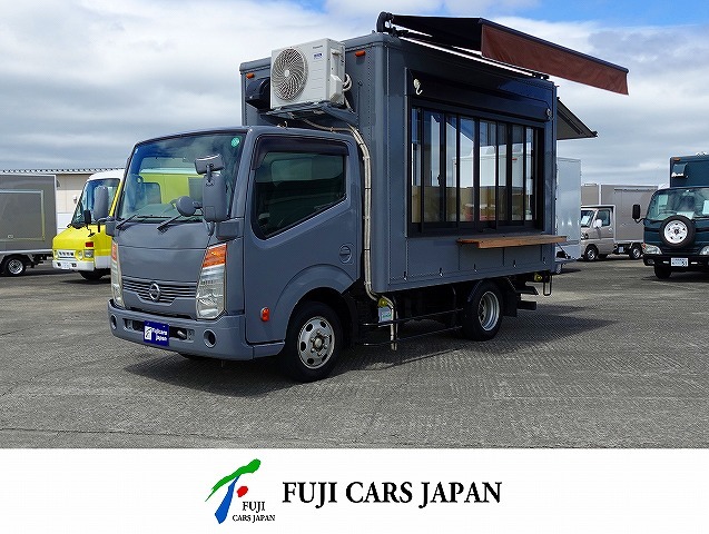 アトラス 移動販売車 キッチンカー 8ナンバー加工車登録 家庭用AC