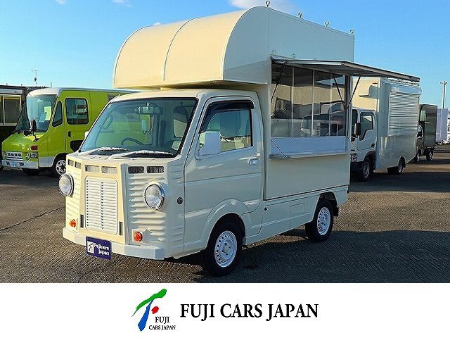 キャリイ 移動販売車　キッチンカー　8ナンバー登録　フレンチバス仕様