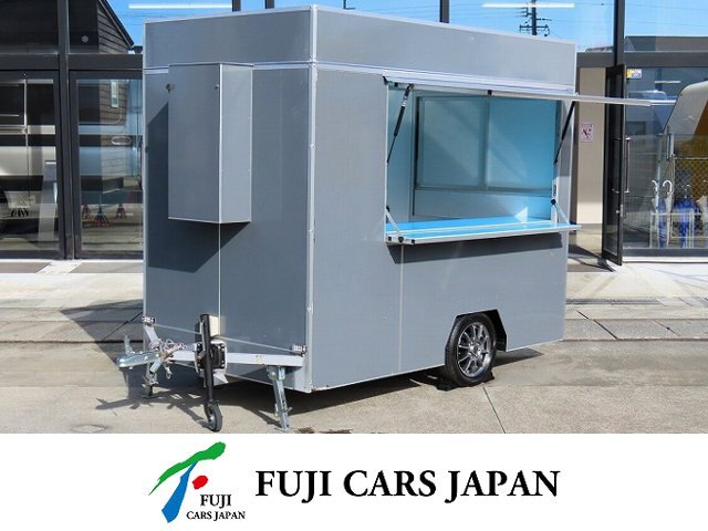 トレーラー 移動販売トレーラー 軽4ナンバー登録 ウインドウエアコン