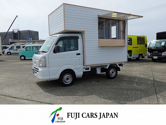 クリッパー 移動販売車 キッチンカー　後部新規架装　8ナンバー登録