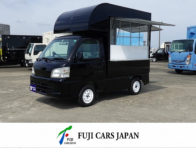 ハイゼット 移動販売車 キッチンカー　2面販売窓