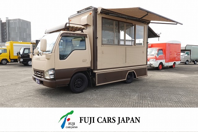 エルフ 移動販売車 キッチンカー　8ナンバー登録
